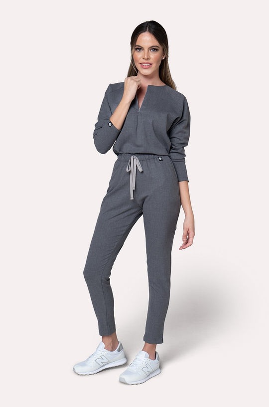 Scrub Fall - Gris Medio