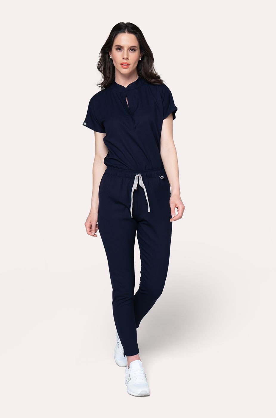 Blusa Mujer Scrub Glam - Navy