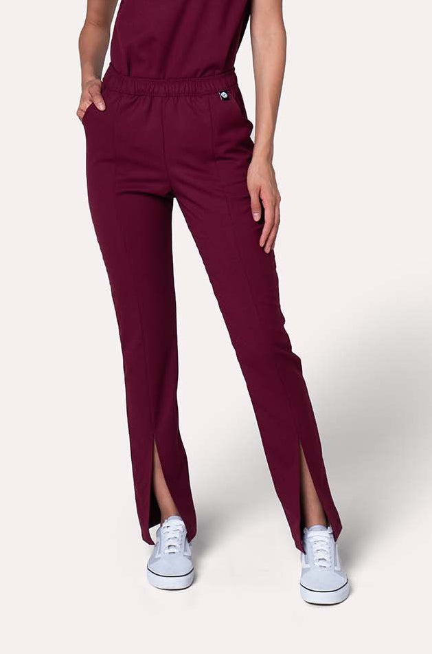Blusa Mujer Scrub Victory - Burgundy