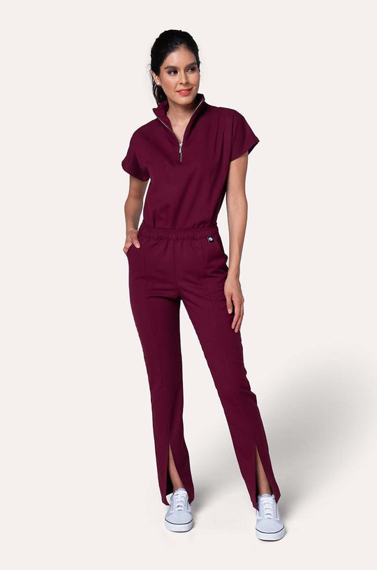 Scrub Victory - Burgundy