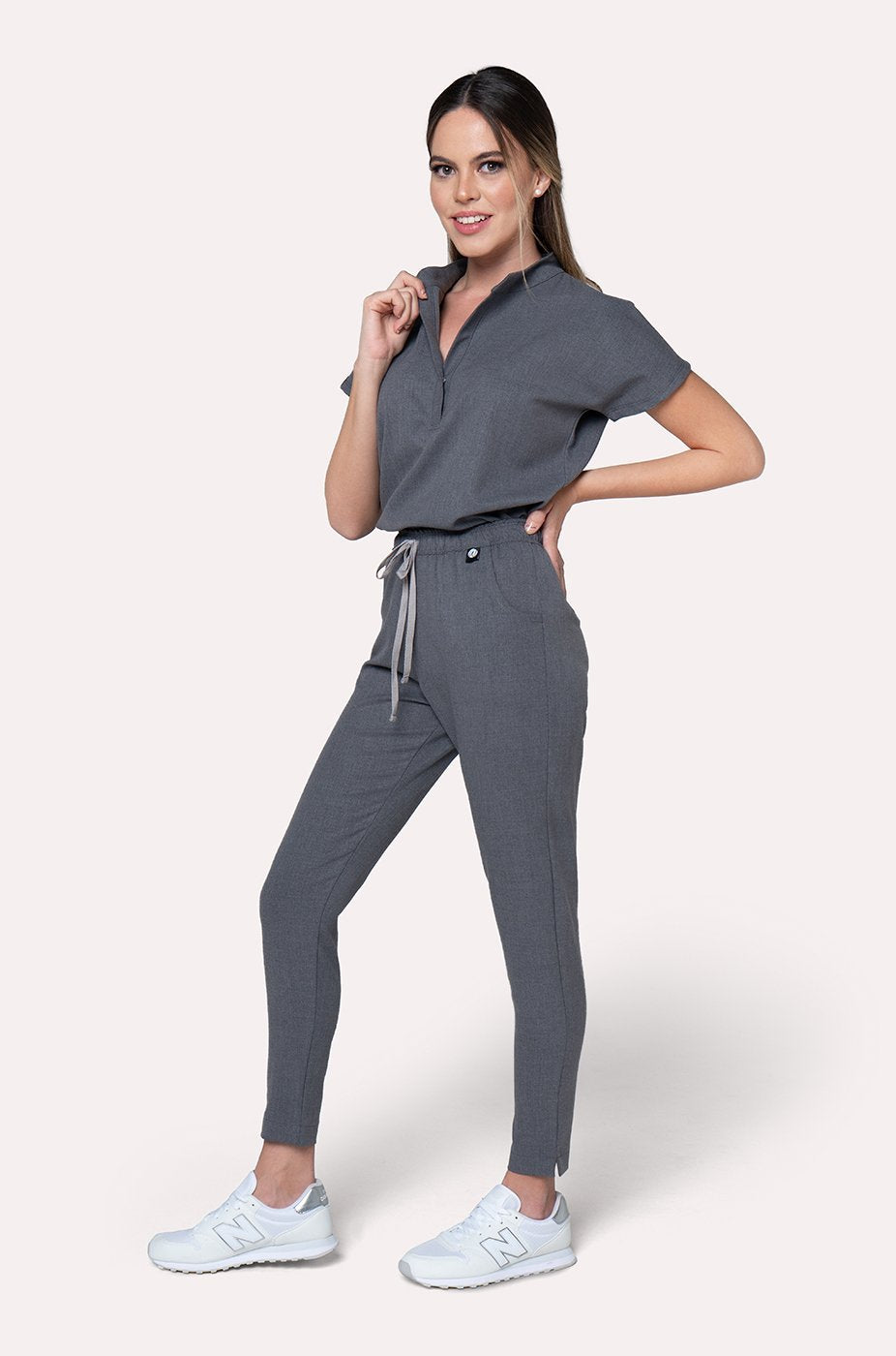 Scrub Glam - Gris Medio