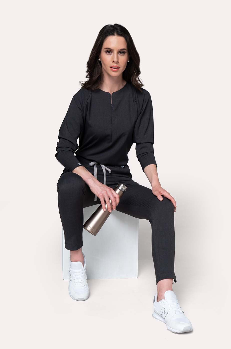 Blusa Mujer Scrub Fall - Oxford