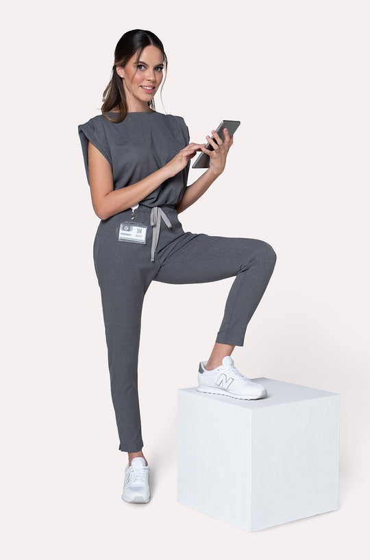 Scrub Summer - Gris Medio