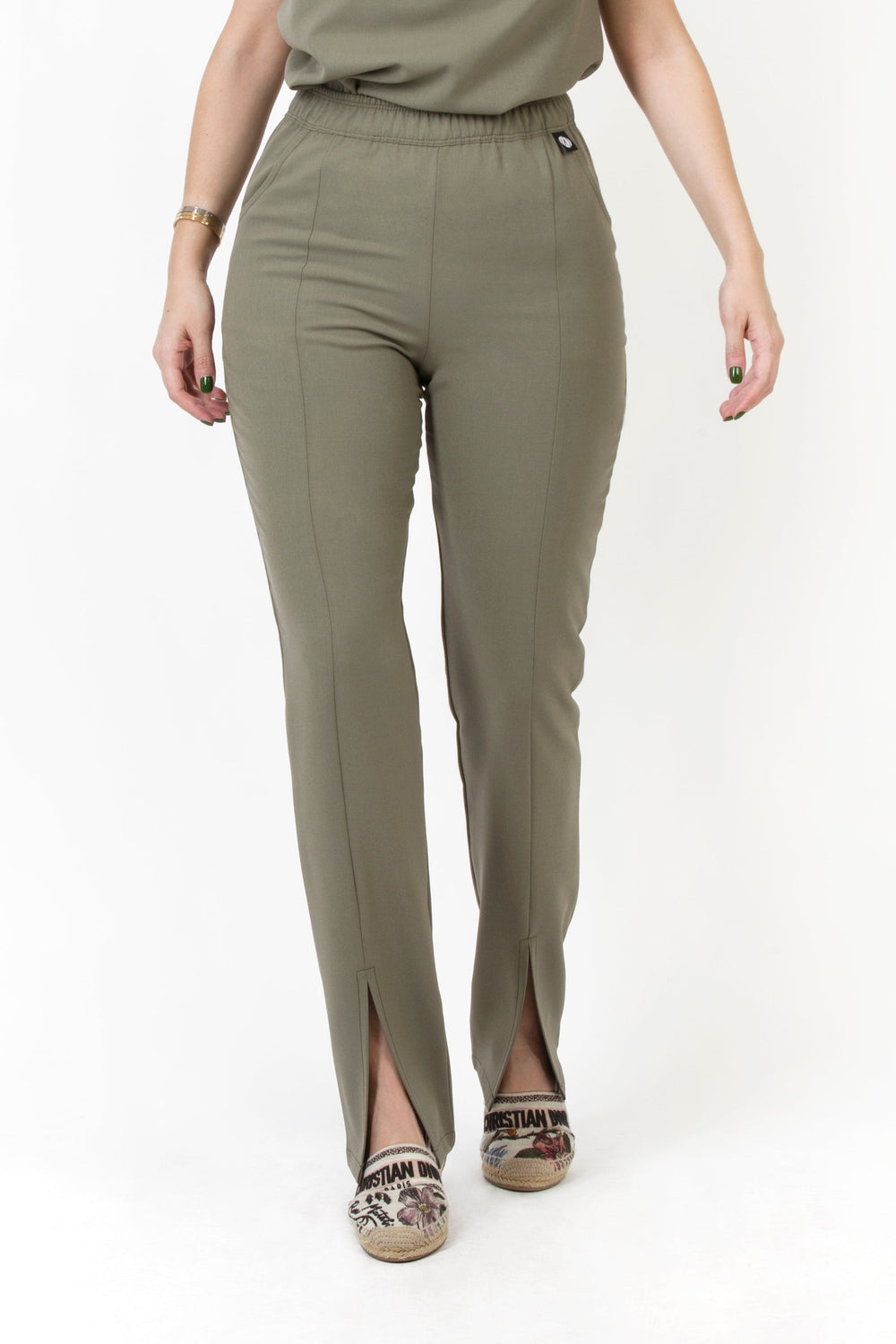 Pantalón Mujer Scrub Victory - Olivo