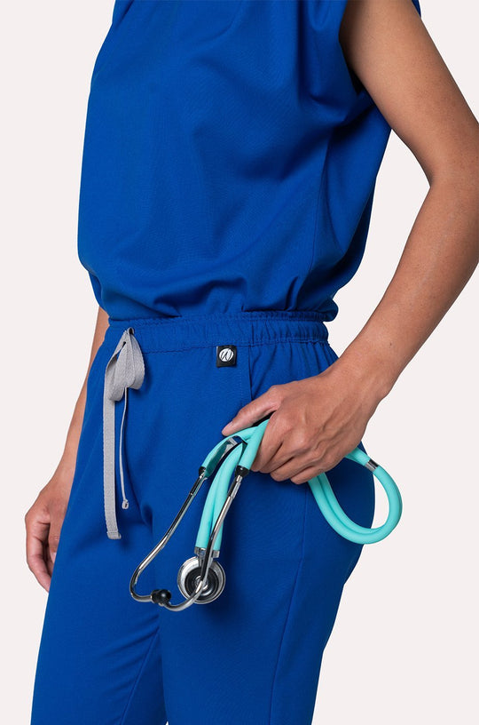 Scrub Summer - Royal Blue