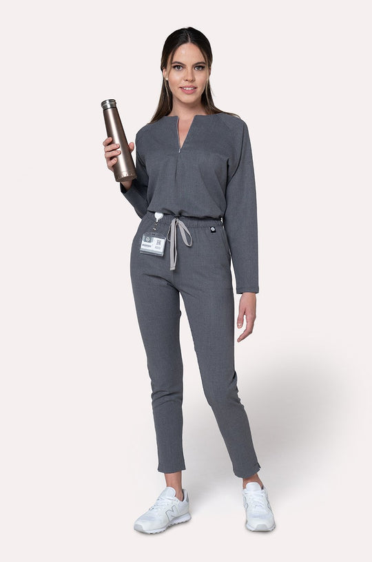Scrub Fall - Gris Medio
