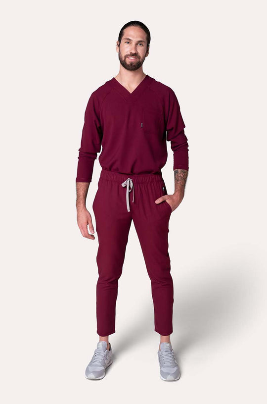 Scrub Classic - Burgundy