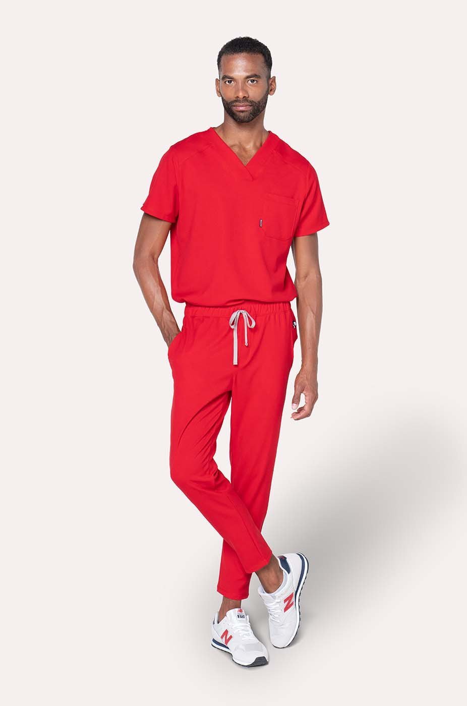 Scrub Fresh - rojo
