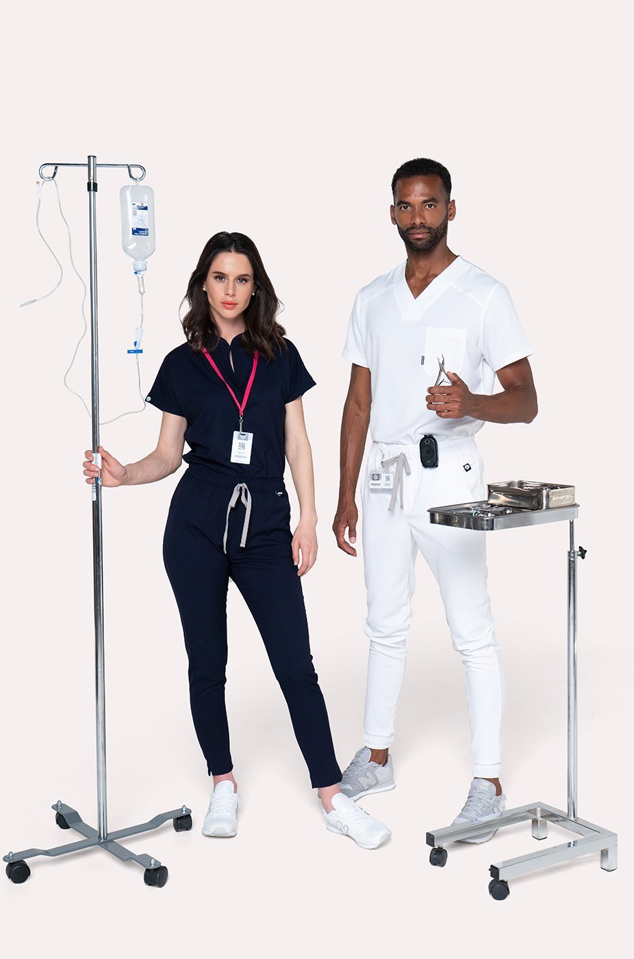Scrub Glam - Navy