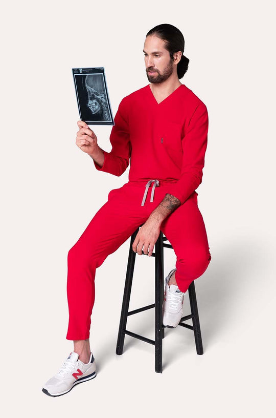 Scrub Classic - Rojo