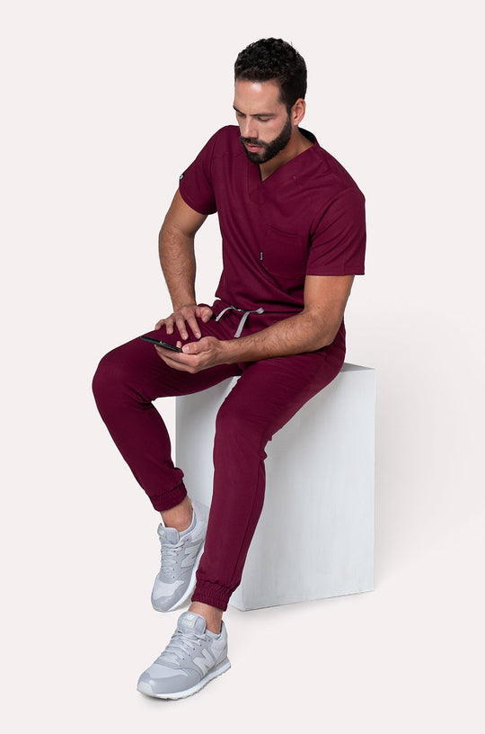 Scrub Fresh - Burgundy