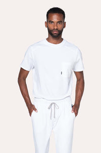Camisa Hombre Scrub Sport - Blanco